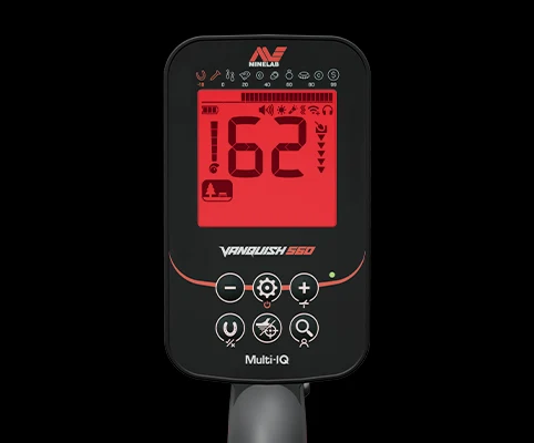 Niğde Minelab Vanquish 340 - VANQUISH ekran ve saha kontrolü